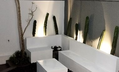 rumah di sanggulan, modern style villa