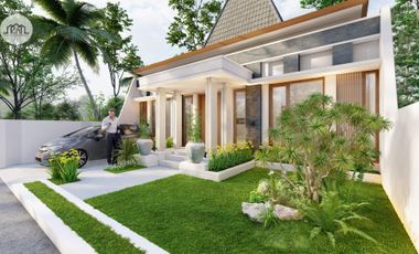 VILLA ALA MODERN ETNIK DI TENGAH KLATEN KOTA, BISA NEGO!