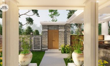 VILLA ALA MODERN ETNIK DI TENGAH KLATEN KOTA, BISA NEGO!