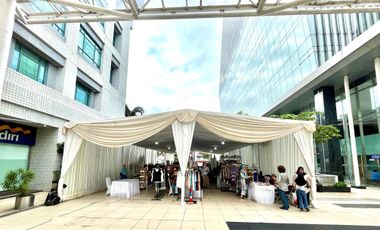 Sewa Space Outdoor Untuk Event/Bazar Murah Gedung Antam Tower B