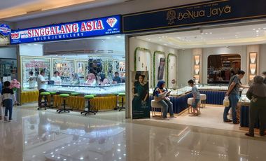Sewa toko emas murah tangcity mall kota tangerang Pusat Emas LG