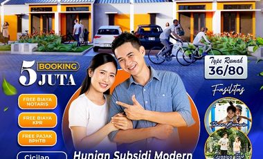 DI JUAL KPR SUBSIDI CICILAN MULAI 1, 8 JT BEBAS BANJIR
