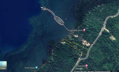 Tanah lingkungan resort los pantai Labuan Bajo, Nusa tenggara Timur