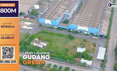 Jual cepat Gudang/Pabrik di Kawasan Industri Gresik