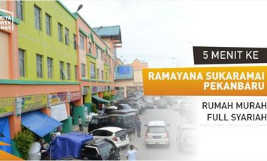 Rumah Syariah Ready Murah Di Pekanbaru, 10 Menit Dari Masjid An Nur