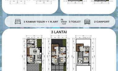 Hanya 4 unit Rumah Baru Taman Surya Murah Saja
