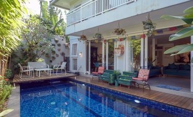 For Leasehold villa brand new in Sanur near beach