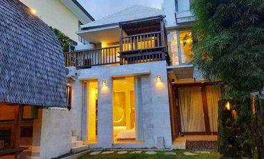Sale villa berkelas 2lt 4are view sawah,sungai furnish dkt raya ubung