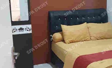 Sewa Rumah Kontrakan bulanan tipe 65  standar Deluxe Full Perabotan SPA D'KOST sidomulyo Barat Pekanbaru