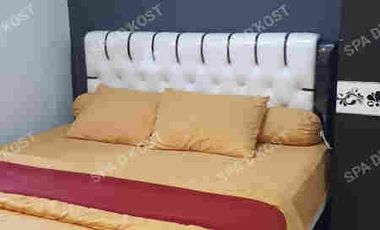 Sewa Rumah Kontrakan bulanan tipe 65  standar Deluxe Full Perabotan SPA D'KOST sidomulyo Barat Pekanbaru