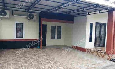 Sewa Rumah Kontrakan bulanan tipe 65  standar Deluxe Full Perabotan SPA D'KOST sidomulyo Barat Pekanbaru