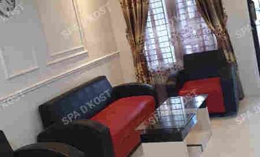 Sewa Rumah Kontrakan bulanan tipe 65  standar Deluxe Full Perabotan SPA D'KOST sidomulyo Barat Pekanbaru
