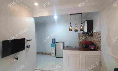 Sewa Rumah Kontrakan bulanan tipe 65  standar Deluxe Full Perabotan SPA D'KOST sidomulyo Barat Pekanbaru