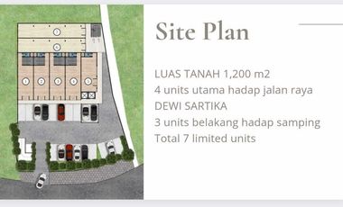 Di sewakan Premium Office Building Harga Ruko di Jalan Dewi Sartika