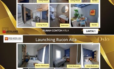 RUMAH MURAH SIDOARJO PURI SURYA JAYA CLUSTER OSLO GEDANGAN
