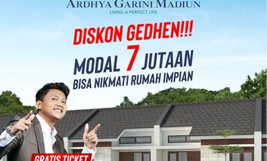 RUMAH SUBSIDI MODAL 7JUTAAN DI GRIYA ARDHYA GARINI
