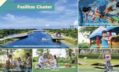 Dijual Rumah PIK 2 8x10 Topaz Cluster Denver Danau