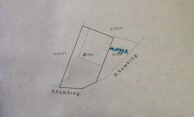 Tanah Bonus Rumah Lokasi Strategis Mangku Jalan Utama dkt SMA N 8 Solo