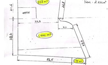 Dijual Bangunan Gudang Workshop Showroom  Kebon jeruk