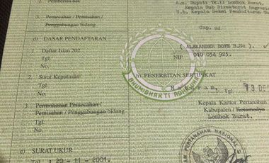 Tanah Luas + Murah Di 0 Jalan Raya Suranadi, Kec. Narmada,Lombok Barat