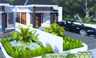 rumah di pengasih kulon progo dekat alun alun wates dan jalan nasional