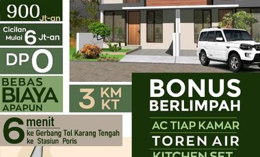 rumah cluster veranta cipondoh sipon bisa kpr pribadi