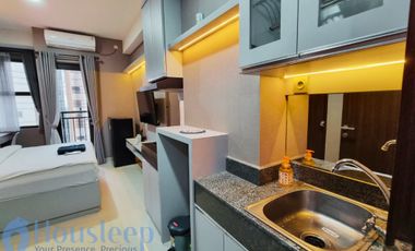 DISEWAKAN WELL FURNISHED STUDIO TRANSPARK APARTMENT CIBUBUR