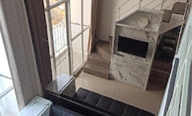 808 - Dijual Apartemen Icon Mall Gresik 1BR Loft Tower A Lt 18 Furnish