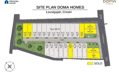 Cluster Doma Homes Cimahi lewi gajah bandung Jawa barat