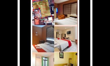 DIJUAL Hotel dalam kota 3 Lantai Jl.S.Pareman  L.Tanah: 750 mtr l.Bang