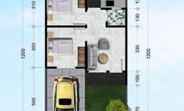 RUMAH DP 0 DREAM PARK TAMBAK REJO WARU, SIDOARJO