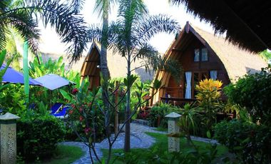 Dijual Hotel/Resort Bintang 4 di Tepi Pantai Gili Air Lombok