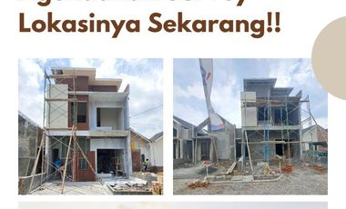 di jual rumah 2 lantai cicilan 1 jutaan Sidoarjo kota