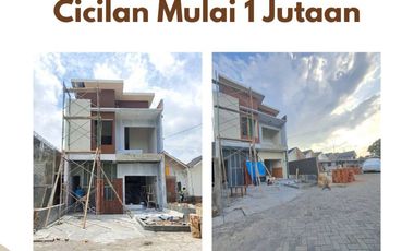 di jual rumah 2 lantai cicilan 1 jutaan Sidoarjo kota