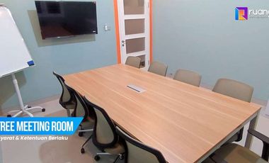 Sewa Working Space Ruang Kantor Full Furniture di Sukabumi