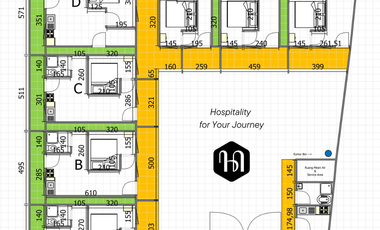 HN.STAY Dikontrakan Limo Asri 74, Limo Cinere, Depok, Jawa Barat