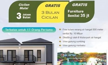 Dijual Townhouse Hot Spring Residence Borobudur