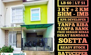 Jual Rumah Islami Batuceper Kota Tangerang SHM IMB Dkt Bandara Soetta