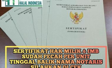 Jual Rumah Islami Batuceper Kota Tangerang SHM IMB Dkt Bandara Soetta