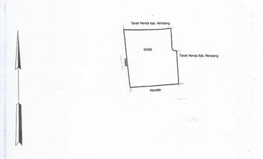 Kavling Tanah Strategis Pusat Kota dkt Alun2 JL.A.Yani Kab Pemalang