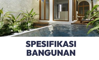 Tropical Style Pool Villa in Condongcatur 6 minutes to UGM Yogyakarta