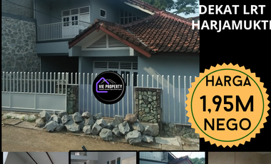 DIJUAL CEPAT RUMAH MURAH DEKAT STASIUN LRT HARJAMUKTI