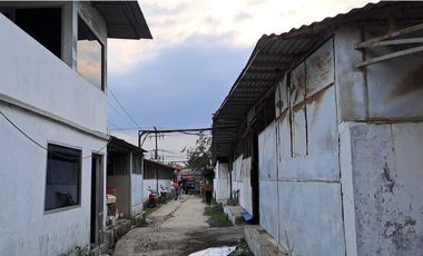 Disewakan Tanah+Bangunan Untuk WorkShop/ Gudang  Pinggir Jalan Raya