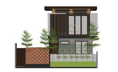 Rumah semi villa view sungai di penatih