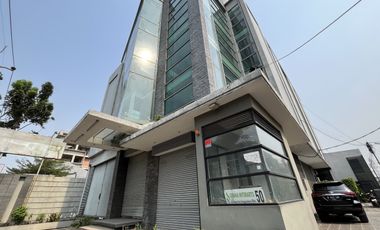 Dijual Gedung Kantor Komersial Pinggir Jalan Raya di Pos Pengumben