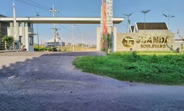 Rumah Murah Sidoarjo Juanda Boulevard Bebas Biaya Row Jalan Lebar