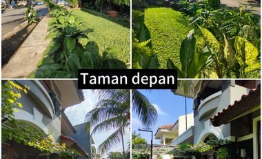 14 jt per m2 Hitung tanah Puri Bintaro luas 280 ada taman belakang siap huni rumah tua rasa kavling bintaro