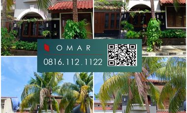 14 jt per m2 Hitung tanah Puri Bintaro luas 280 ada taman belakang siap huni rumah tua rasa kavling bintaro