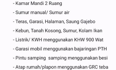 Jual Rumah Dan Kebun Di Wanayasa Purwakarta
