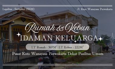 Jual Rumah Dan Kebun Di Wanayasa Purwakarta